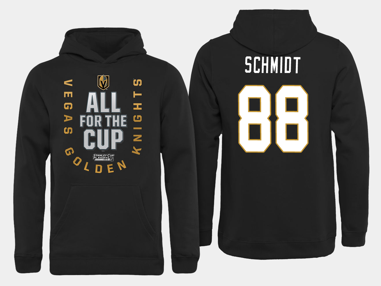 Men NHL Vegas Golden Knights #88 Schmidt All for the Cup hoodie